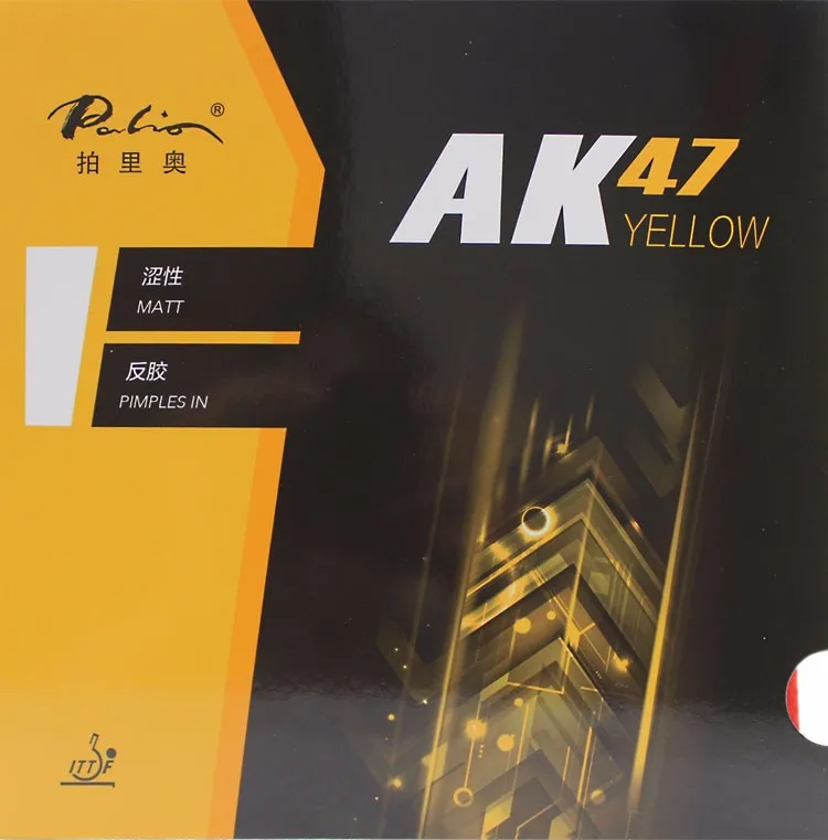 Palio 40+ резиновая ракетка для настольного тенниса AK 47 ak47 HK1997 Золотая ракетка для настольного тенниса Спортивная резиновая ракетка для пинг-понга