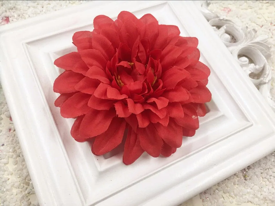 HINDJEF 5 шт./Гербера ромашки(10 см) цветок из искусственного шелка венок DIY Свадебные украшения Искусство и ремесла