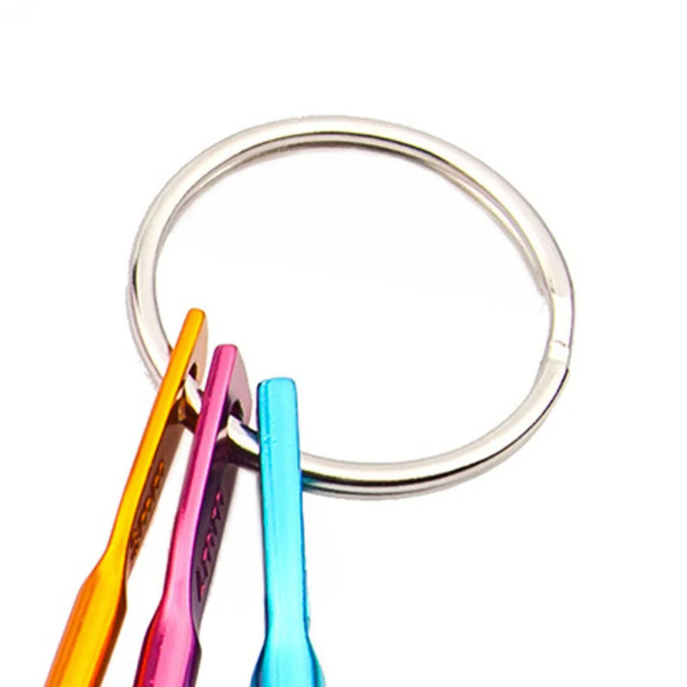 Горячая Распродажа 3 шт./компл. Вязание иголки Крючки красочные Алюминий ручка