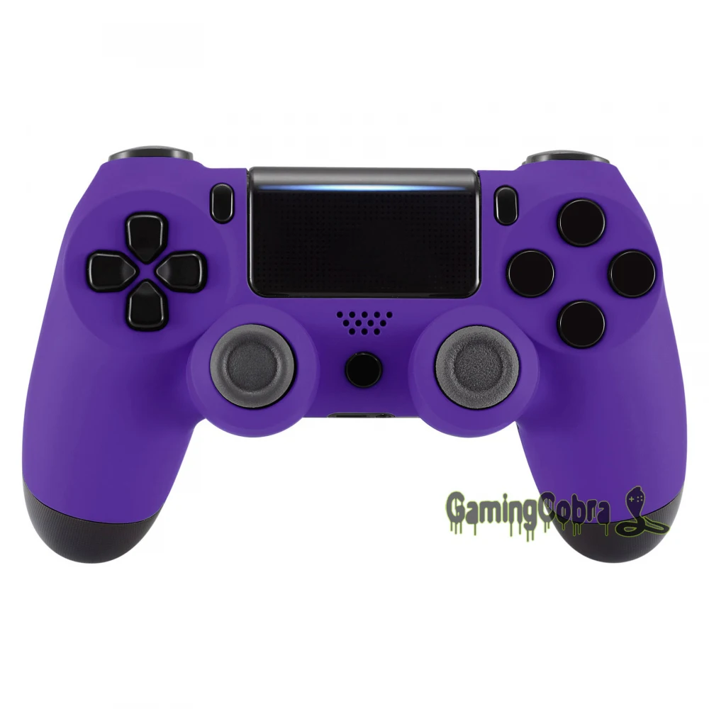 Фиолетовый Soft Touch верхняя Корпус оболочки запасная часть для PS4 Pro PS4 тонкий контроллер JDM-040 JDM-050 JDM-055# SP4FX05