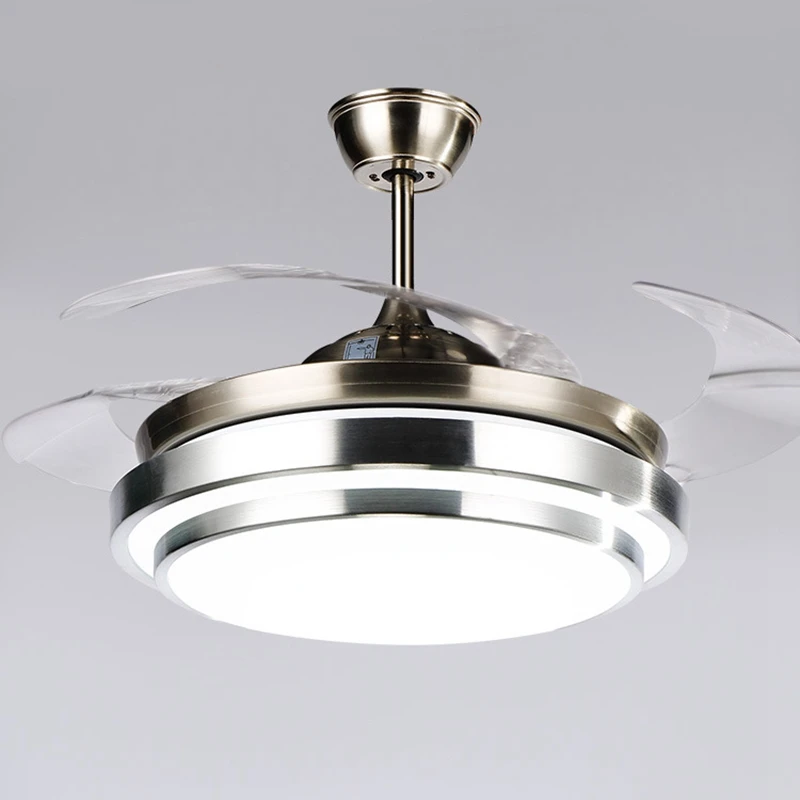 Современный минималистичный Невидимый потолочный вентилятор подвесной