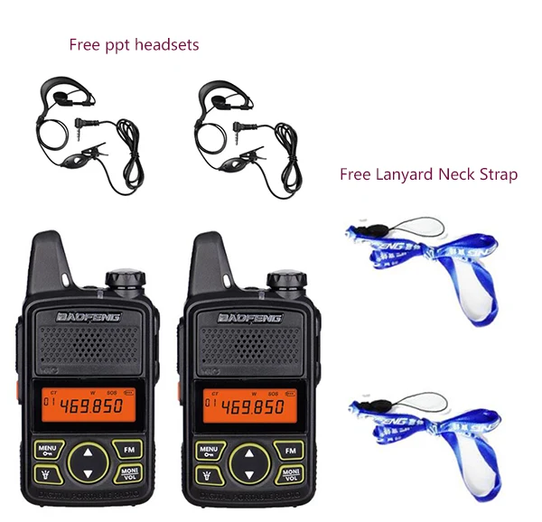 2 шт. портативные Наушники рация Ptt Baofeng|walkie talkie set|walkie talkieham hf transceiver |