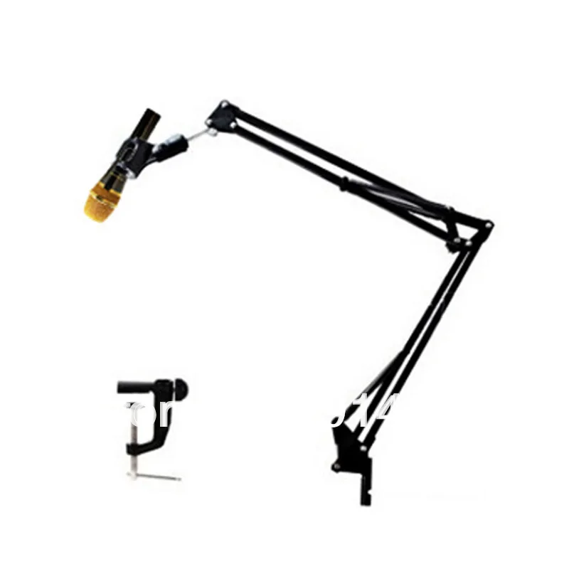 Вращающаяся профессиональная записывающая подставка для микрофона настольный