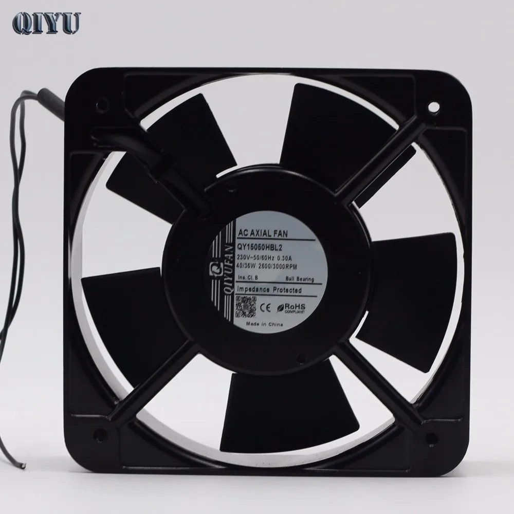 AC 220 В осевой вентилятор QY15050HBL2 воздуходувка промышленная вентиляция вентилятор охлаждения 15 см вентилятор охлаждения вентиляция шкафа