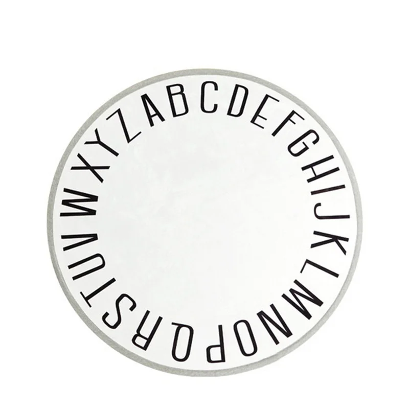 Скандинавский круглый детский коврик 100 см игровые коврики детские для занятий в