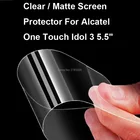 Новый HD прозрачныйантибликовый матовый экран протектор для Alcatel One Touch Idol 3 5,5 