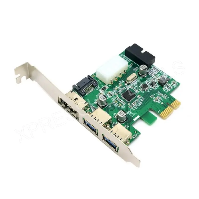PCI Express PCI-E USB 3.0 + eSATA Card Adapter Converter | Компьютеры и офис