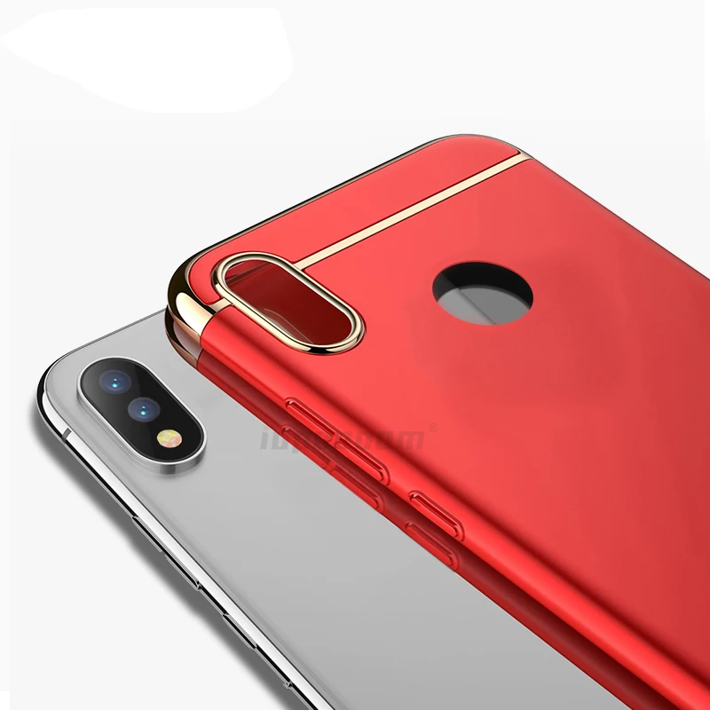 Чехол для samsung Galaxy A6S A9 2018 роскошный чехол 3 в 1 Твердый защитный задней панели A9S