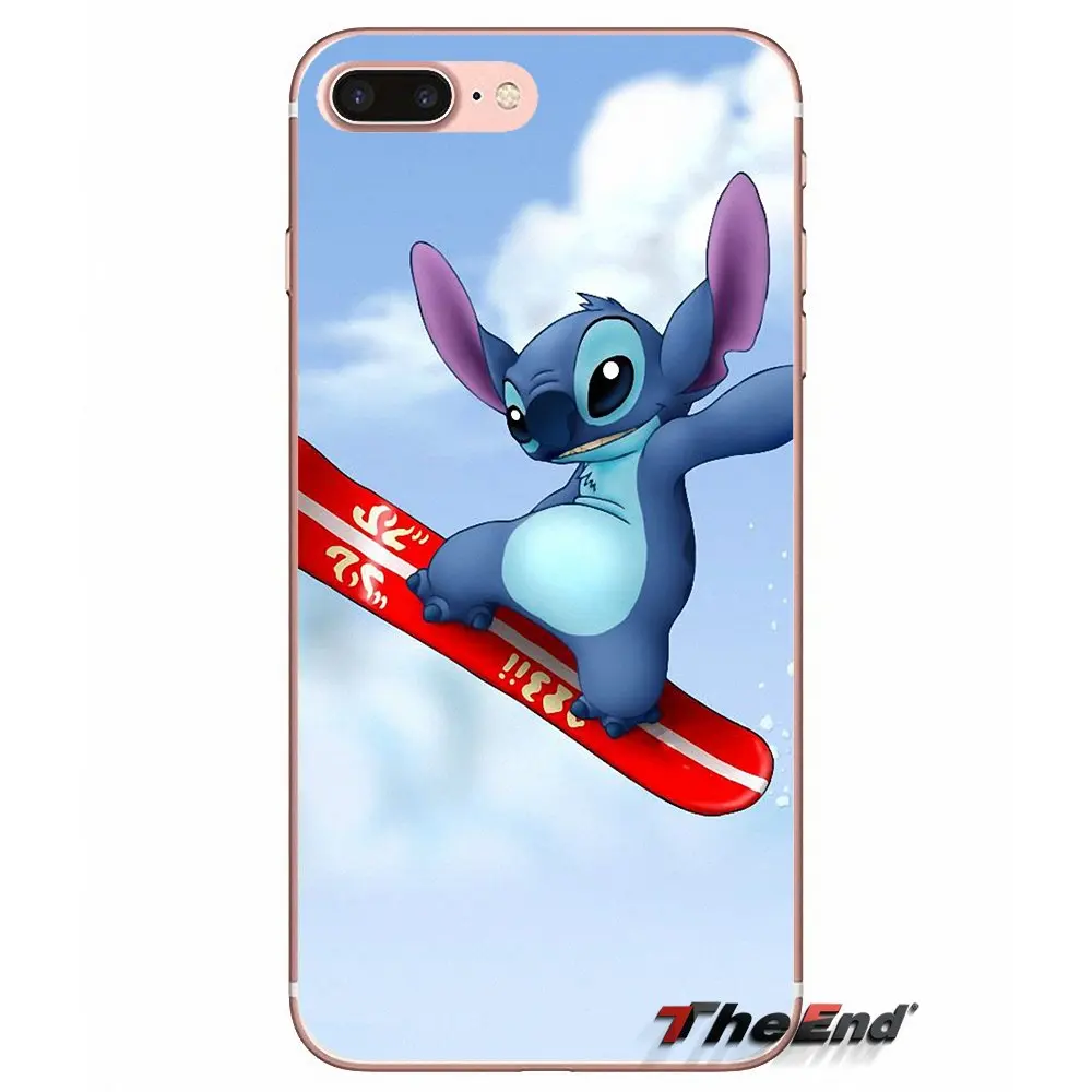 For Samsung Galaxy S9 Plus Note 8 One oneplus 5T Meizu M5s LG V30 HTC U11 Capa Kawaii Lilo and Stitch Ohana ultra thin case | Мобильные