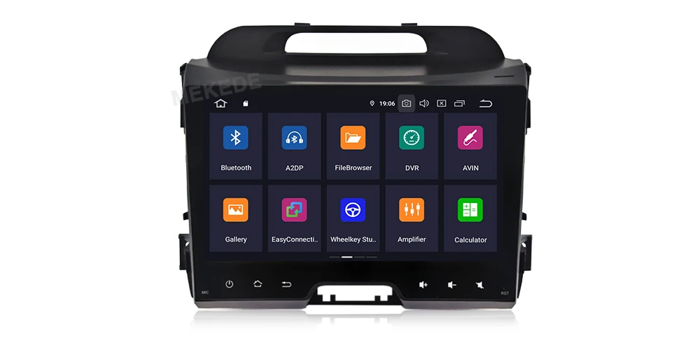 Mekede android 9,0 автомобильный Радио плеер для KIA sportage 2011- автомобильный магнитофон gps DVD PX30 wifi bluetooth carplay DAB