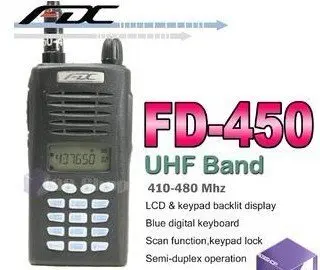 FEIDAXIN FD 450A UHF 400 470 мГц 2 способ радио портативной рации Multi Функция лучше для отеля