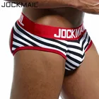 Джоки JOCKMAIL мужские с открытой спиной, нижнее белье для мужчин, джоки, трусы-танга для геев, с открытой спиной, ягодицы
