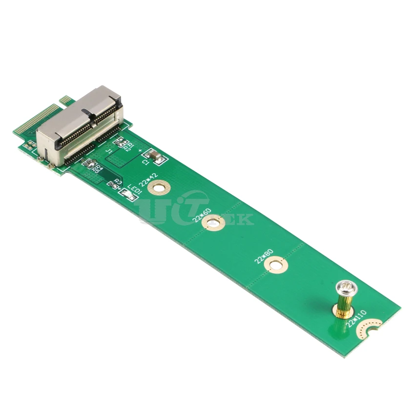 Адаптер M.2 NGFF PCI E на 16 + 12 pin для Apple MacBook Air 2013 2014 2015 A1465 A1466 SSD|Платы расширения| |