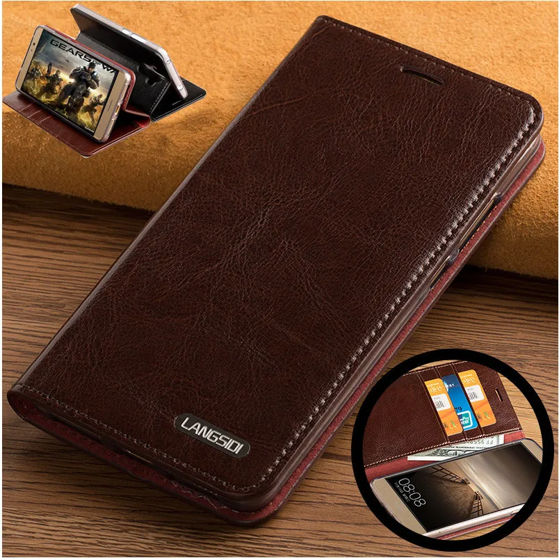 ND06 Чехол-книжка из натуральной кожи для Xiaomi Redmi Note 7(6,3 ') чехол для телефона с отделениями для карт для Redmi Note 7 Pro Чехол-кошелек