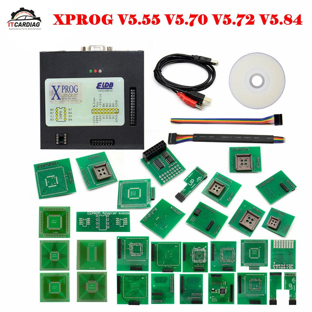 

XPROG V5.55 V5.70 V5.74 V5.84 Auto ECU Chip Tuning Programmer Xprog-M More Authorization ECU Programming Interface Xprog-M
