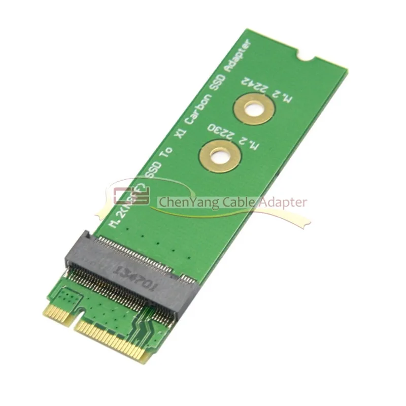 Добавить на Карты PCBA Mini PCI E 2 полосы M.2 NGFF 30 мм 42 SSD для Lenovo X1 Carbon Ultrabook SSD|lenovo x1|m.2 ngffx1