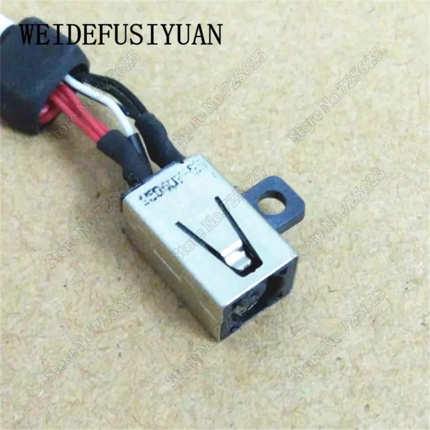 Разъем питания постоянного тока с проводами для DELL XPS 15 9530 9550 5510 Precision M3800|power jack|jack