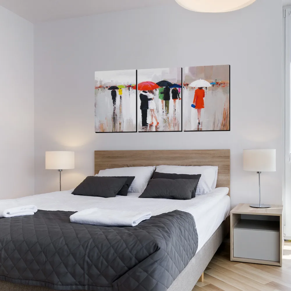 100% ручная роспись абстрактное искусство на холсте картина маслом набор для