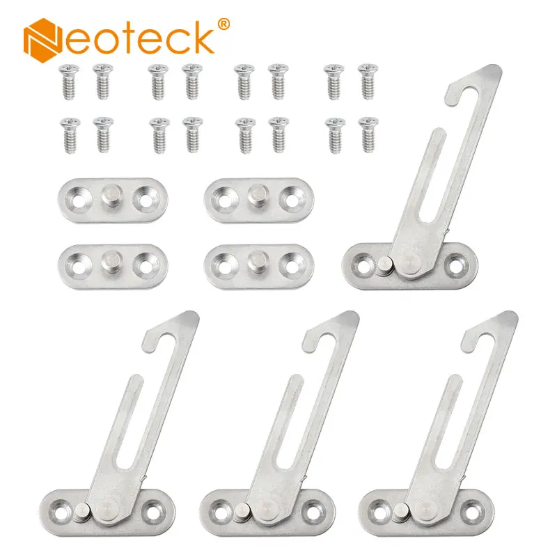 (Правая сторона) 4 шт./компл. дверной замок из нержавеющей стали вентилятор