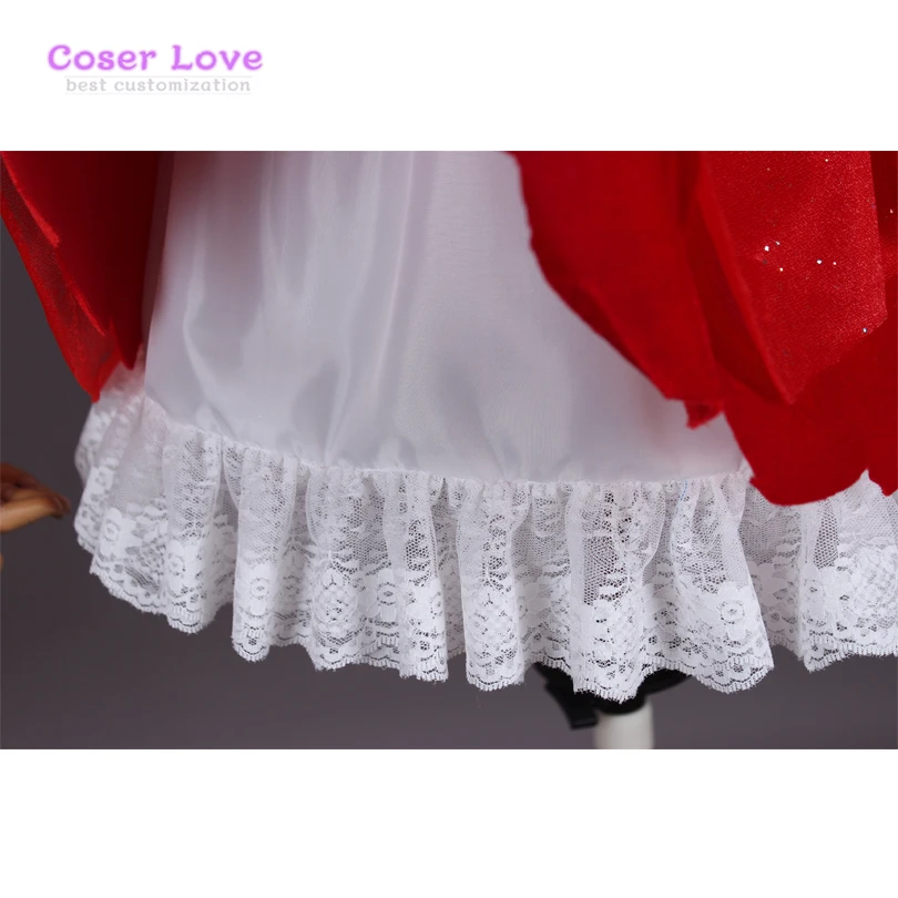 LoveLive Aqours Takami Chika Косплей Костюм Платье для вечеринки Хэллоуин Рождественский