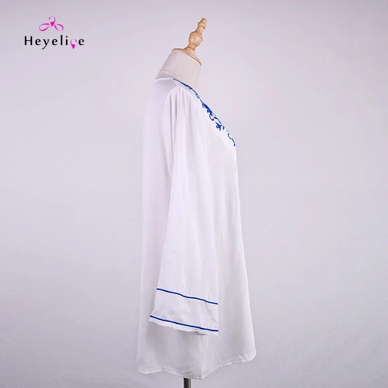 Женское платье-бикини винтажное пляжное платье-туника из шифона с принтом |