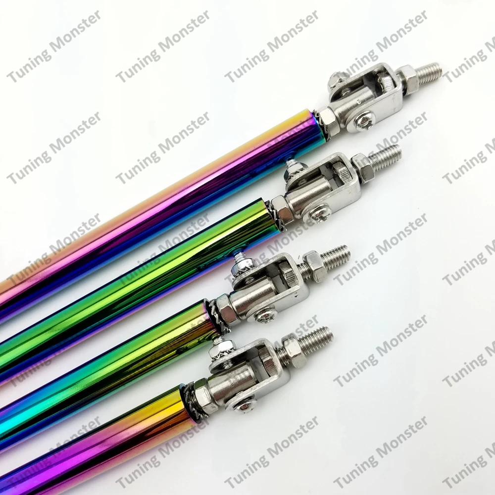 Универсальный Регулируемый передний бампер 75 мм разветвитель для губ 1 пара