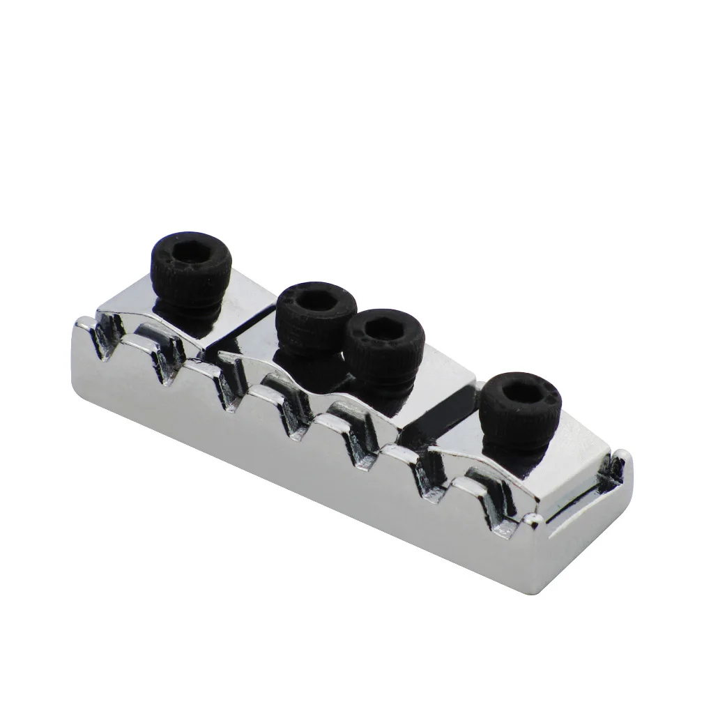 NEW 7 String Electric Guitar Locking Lock Nut 48mm Chrome with Wrench For Double Styem Parts Replacement | Спорт и развлечения