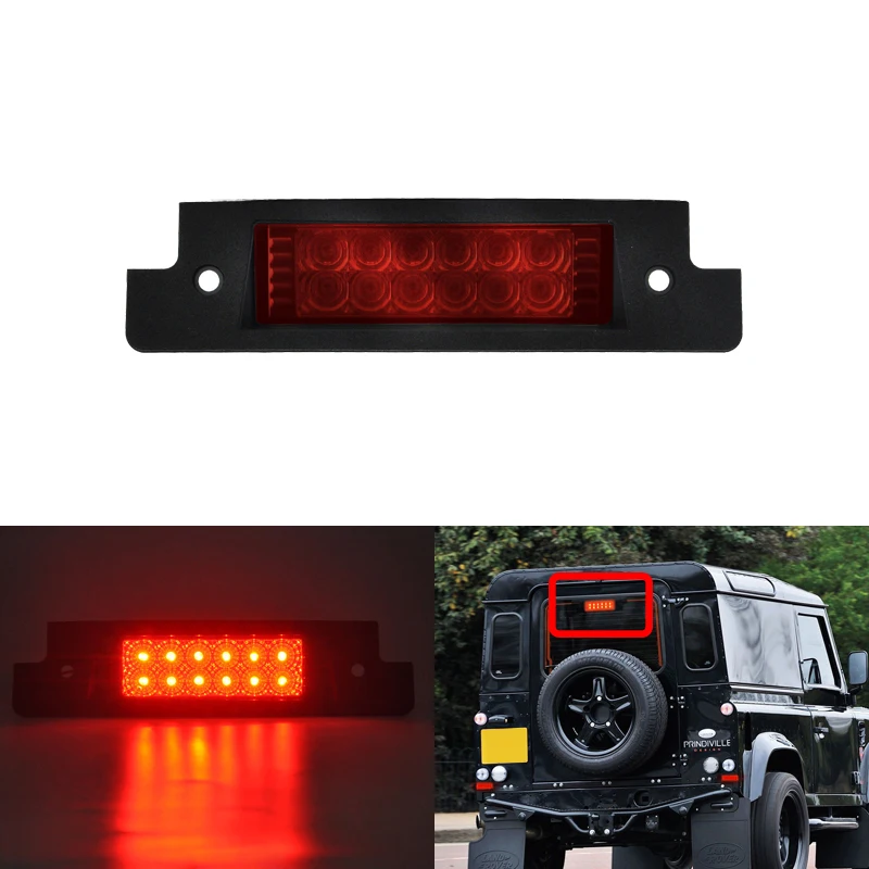 Прямая поставка подходит для Land Rover Defender 90/110/XS 1997 2006 ярко красный задний