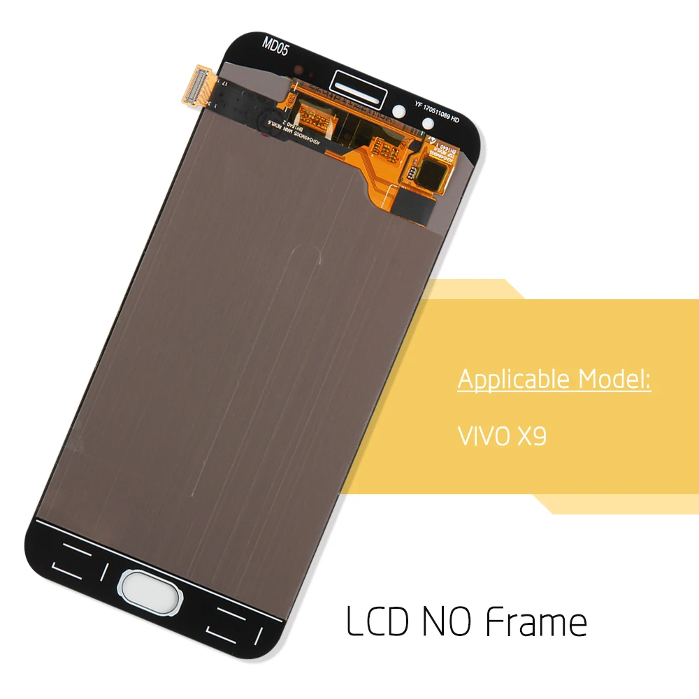 5 ''AMOLED дисплей для VIVO X9 ЖК сенсорный экран панель дигитайзер сборка Замена