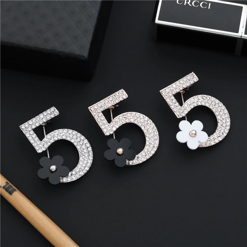 Женская Вечерние шь в виде буквы 5|rhinestone brooch pin|pins for womenbrooch pins women |