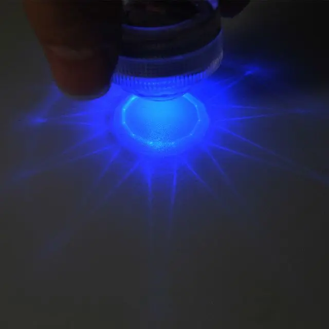 

10pcs*Waterproof LED candle home party decor fish Tank waterproof undervase submersible led light for wedding party decoration