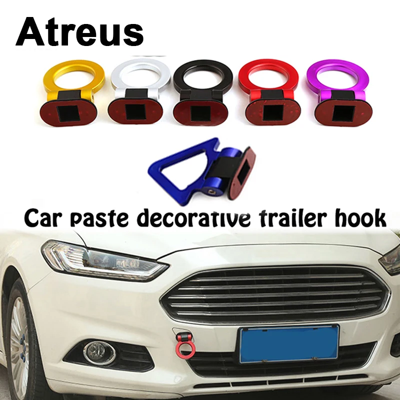 Крутое автомобильное кольцо Atreus для автоприцепа гоночный буксировочный крюк
