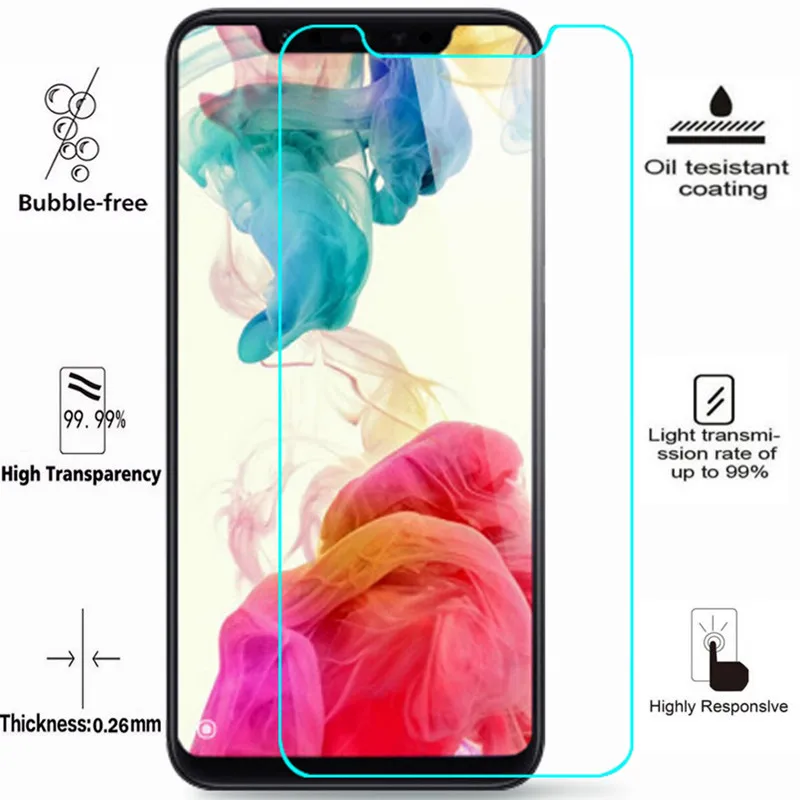 Закаленное стекло для Xiaomi POCOPHONE F1 глобальная версия Snapdragon 845 6 18 &quotЗащитная пленка