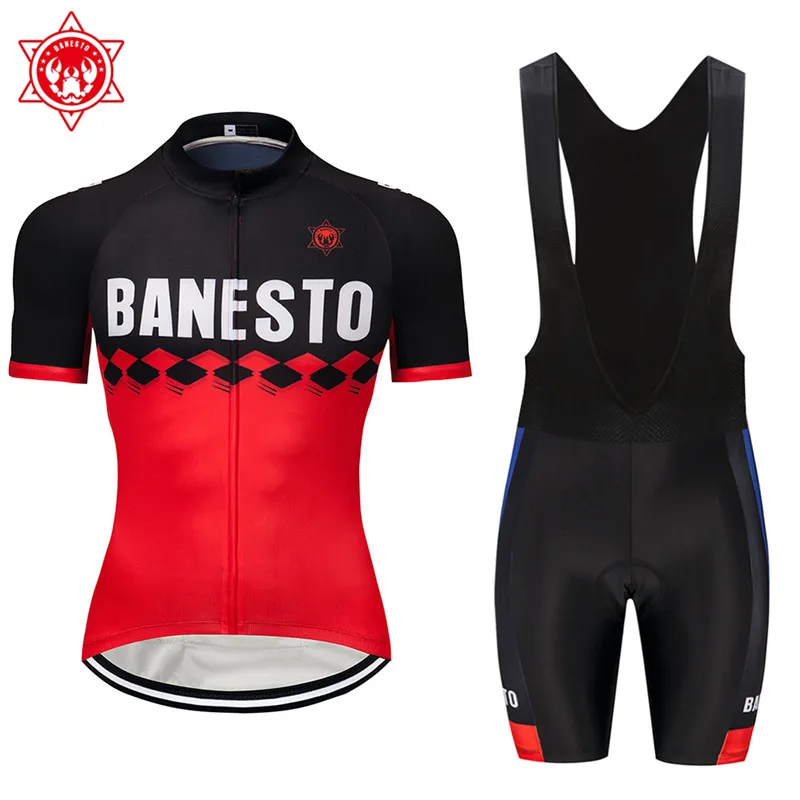 

Red and black 2018 New Cycling jerseys Short sleeves Summer Breathable Cycling Clothing Pro MTB bike jerseys Ropa
