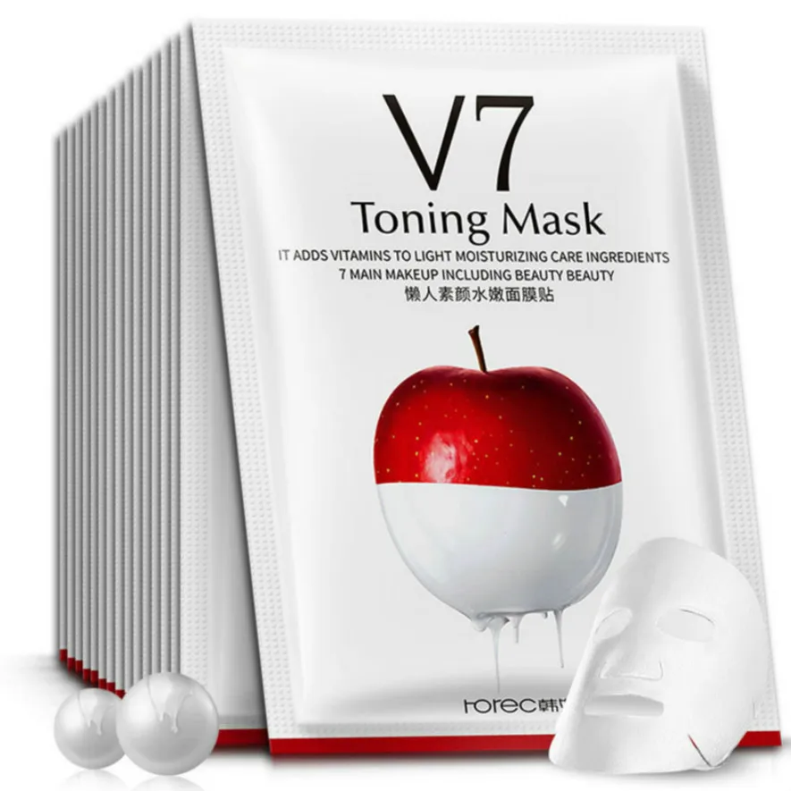 Новинка, яблочная эссенция, увлажняющая маска для ленивых, уход за кожей, растительная маска для лица, увлажняющая маска для контроля жирности, маска для ухода за лицом tRI1