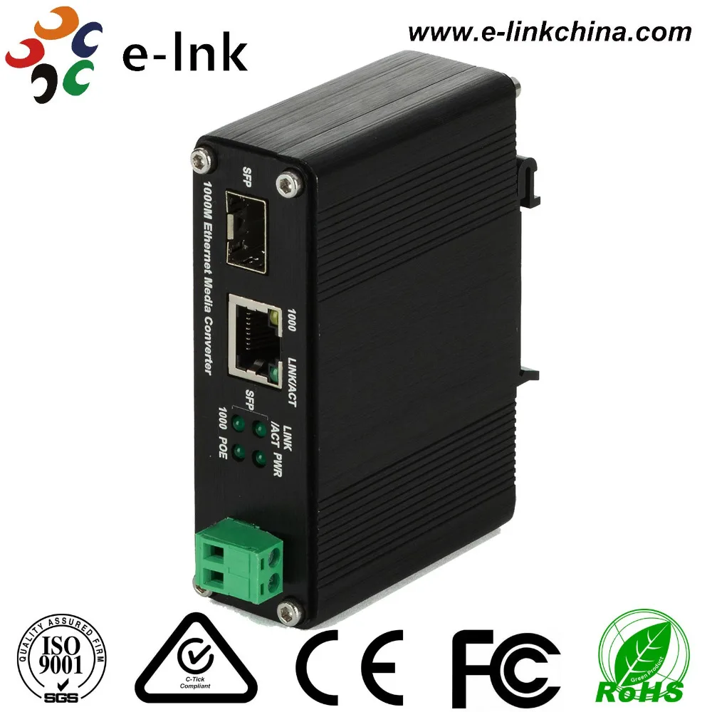 10/100/1000 м 24VDC вход 48В выход 30 Вт промышленный PoE переключатель|switch switch|switch 48vinput switch |