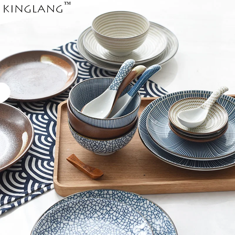 Тарелка для суши в японском стиле керамическая тарелка дисковая плоская соуса