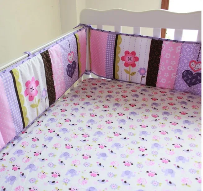 Комплект постельного белья унисекс комплект из 7 предметов для детской кроватки