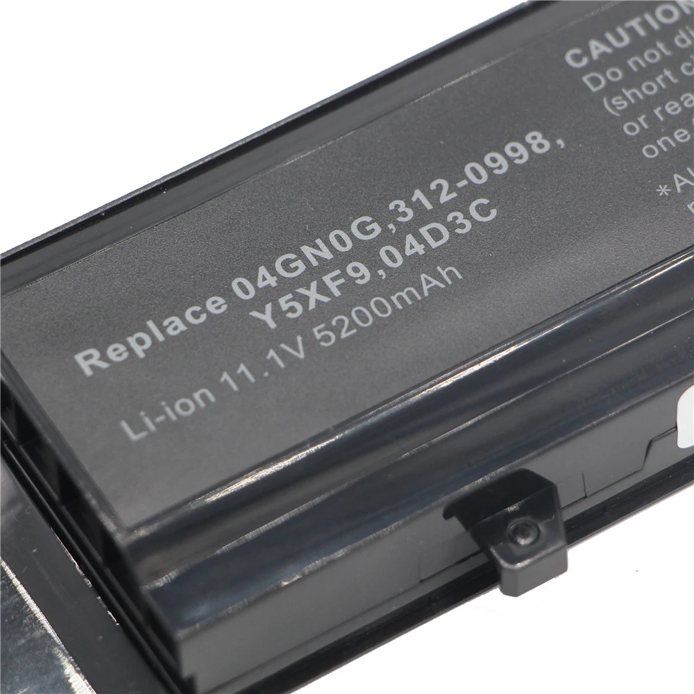 Бесплатная доставка 11 1 V 5200mAh OEM Замена батареи ноутбука Y5XF9 для Dell Vostro V3400 V3500