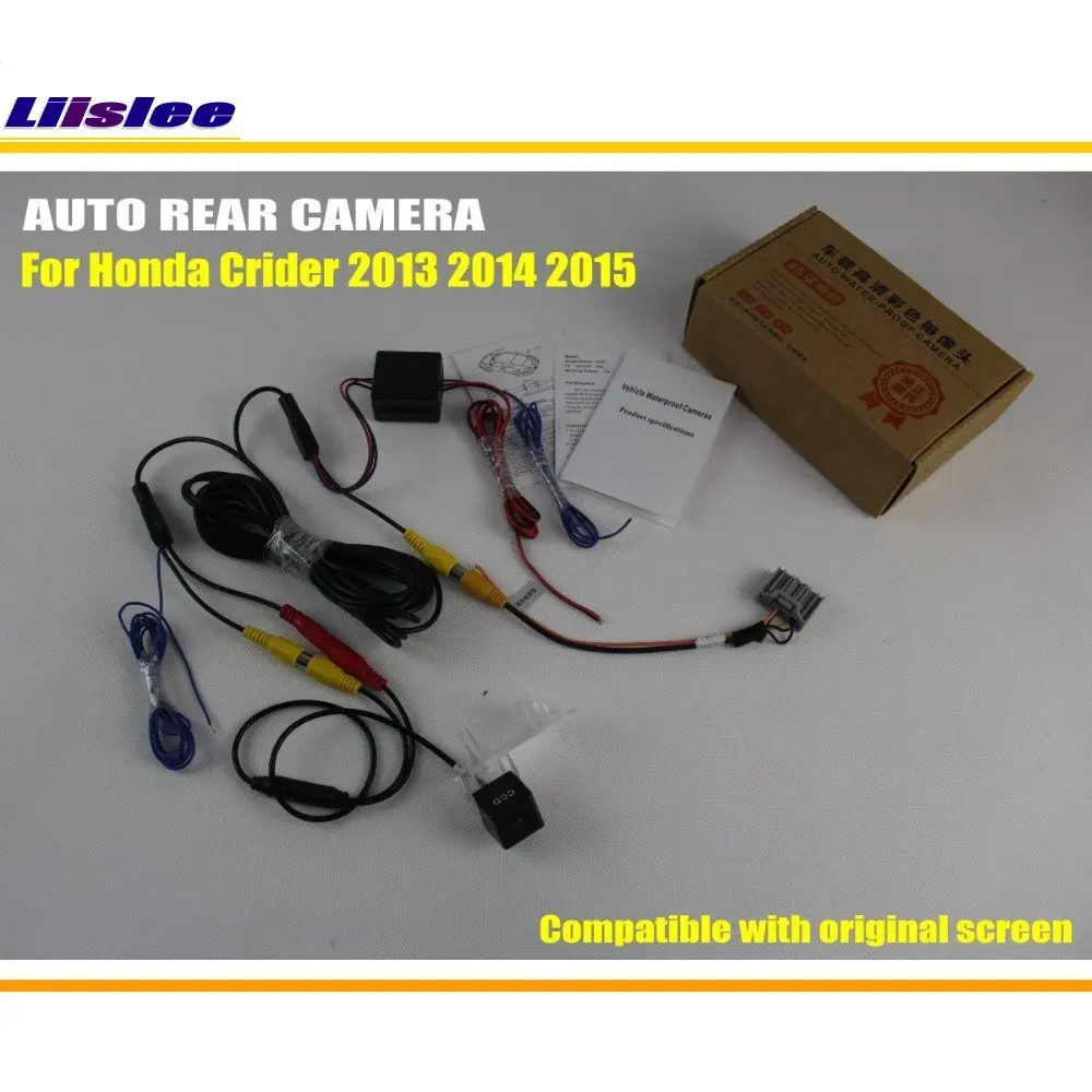 Комплект камер заднего вида для Honda FIT 2013 2014 2015 2016 RCA|reverse camera set|rear view cameracar rear reverse |