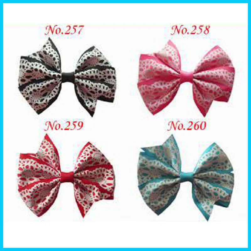 

100 BLESSING Good Girl Custom Boutique 4.5" Wendy Bow Clip 474 No. Wholesale