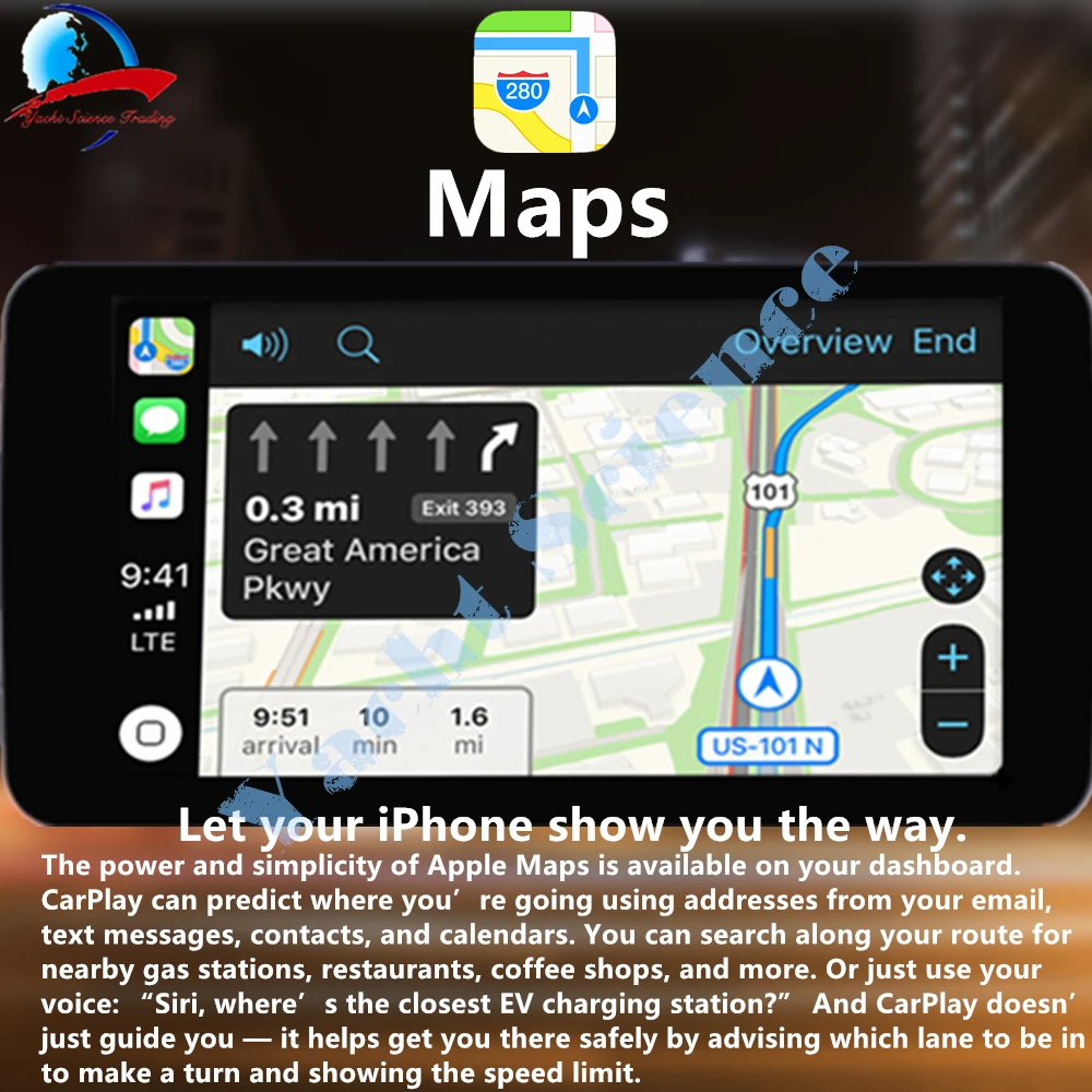 Беспроводной Apple CarPlay/Android авто(по USB) модуль коробки для Audi A1 A3 A4 A5 A6 A7 A8 Q3 Q5 Q7 MMI 2G/3g решение модернизации