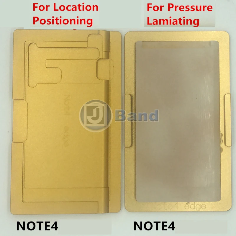 Ока ламинирование позиционирование алюминиевая форма для Samsung Galaxy S6 edge plus S7 Note 4