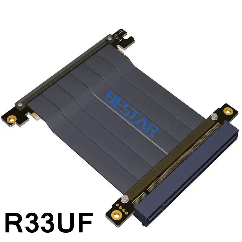 Локоть дизайн Gen3.0 PCI E 16x до 3 0 Riser кабель Express pcie X16 удлинитель правый угол для ITX