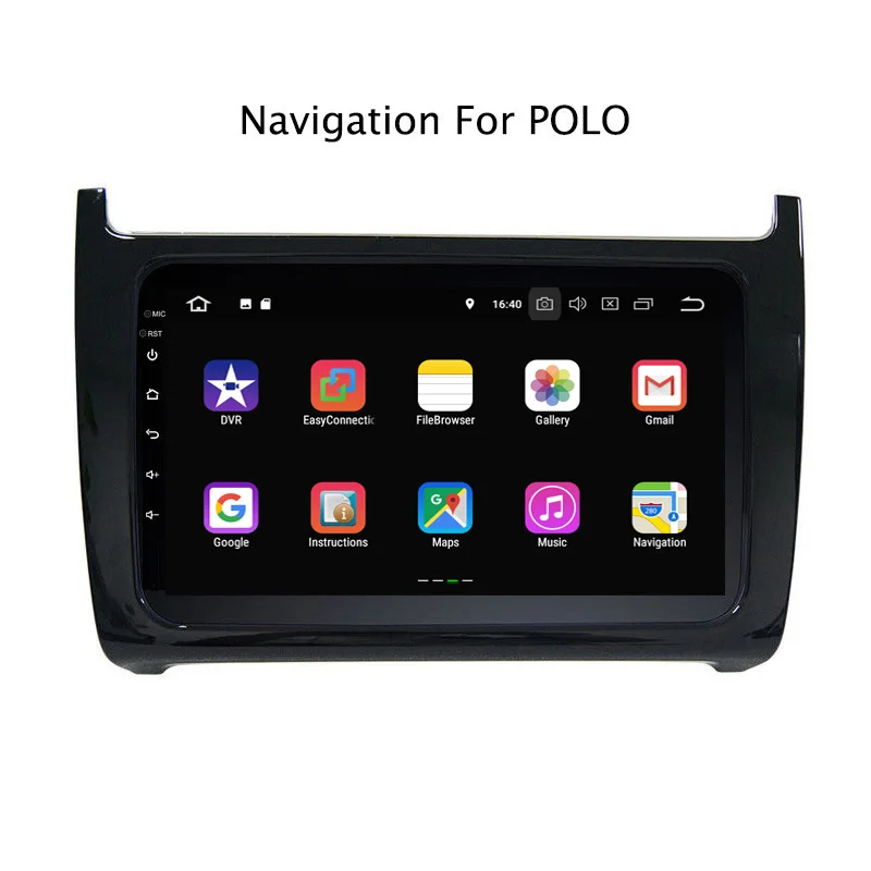 9 дюймов PX30 Android 0 автомобильный DVD мультимедийный плеер для VW Polo 2011-2018 gps навигация