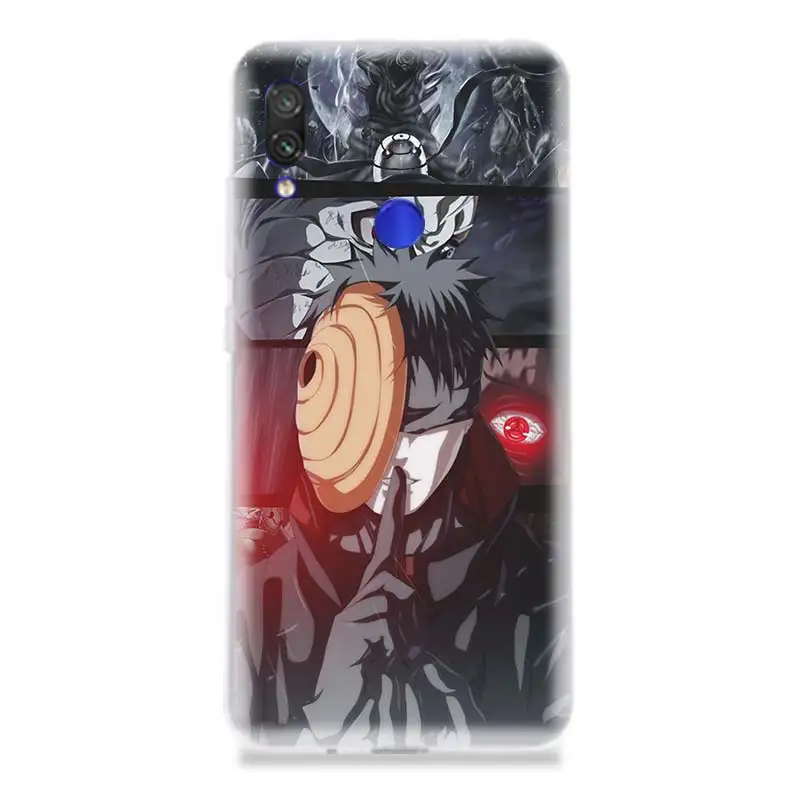 Аниме Uchiha Наруто Забавный силиконовый чехол для Xiaomi Redmi Note 4 4X5 5A 6 7 Pro Redme S2 GO Art
