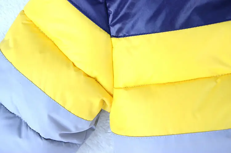 2016 Зимняя Детская куртка теплый пуховик для мальчиков и девочек детская верхняя