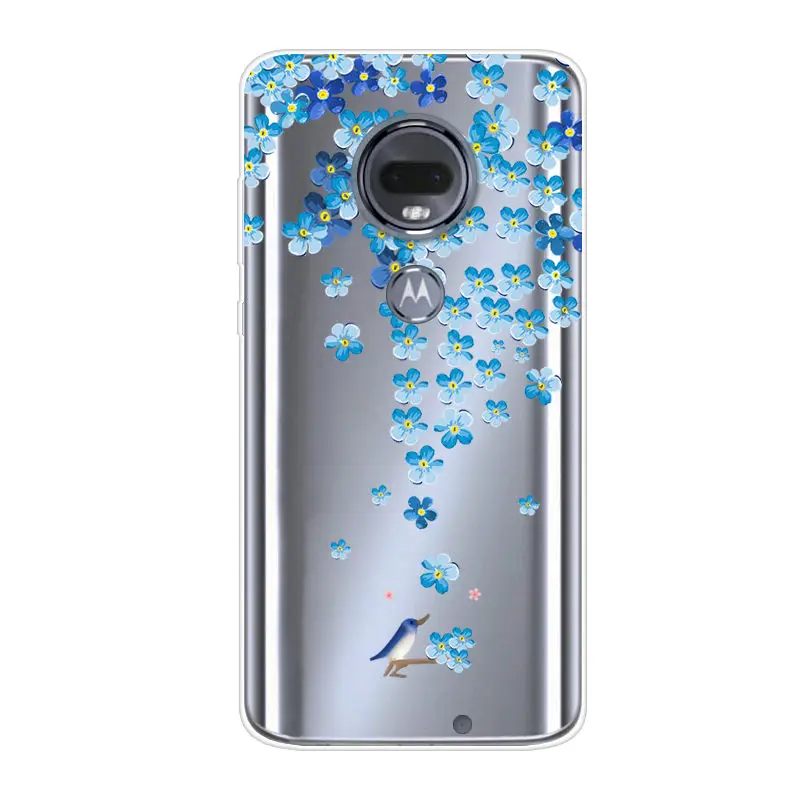 Чехол для Motorola Moto G7 чехол Play мягкий силиконовый из ТПУ с мультяшным рисунком