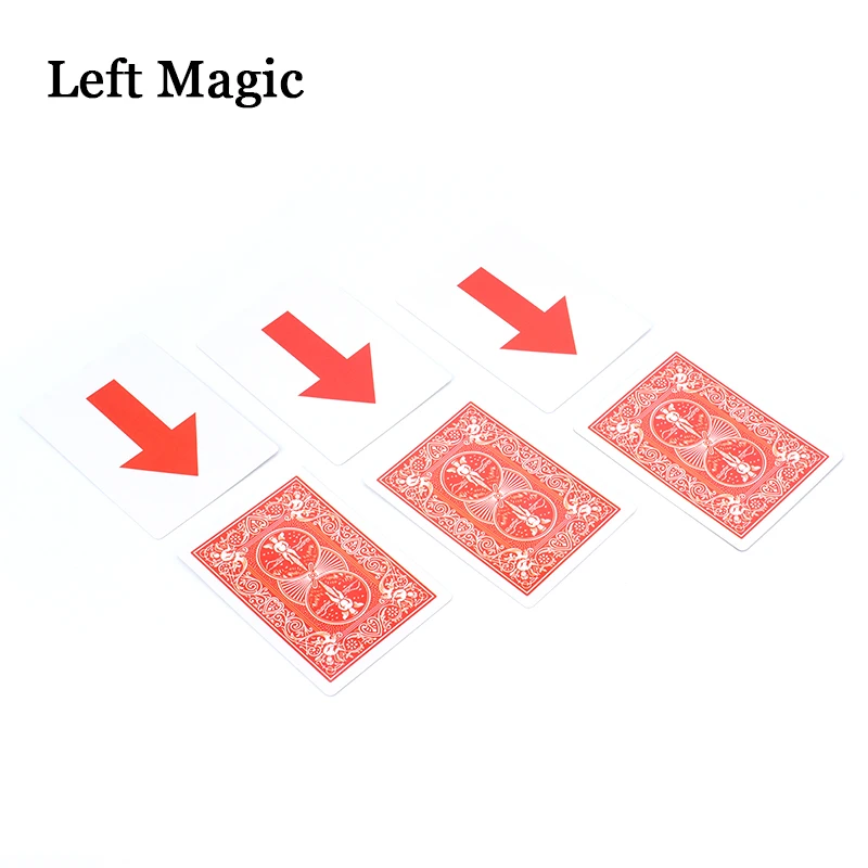 Удивительная карта стрел набор волшебные трюки стрела изменение крупным планом