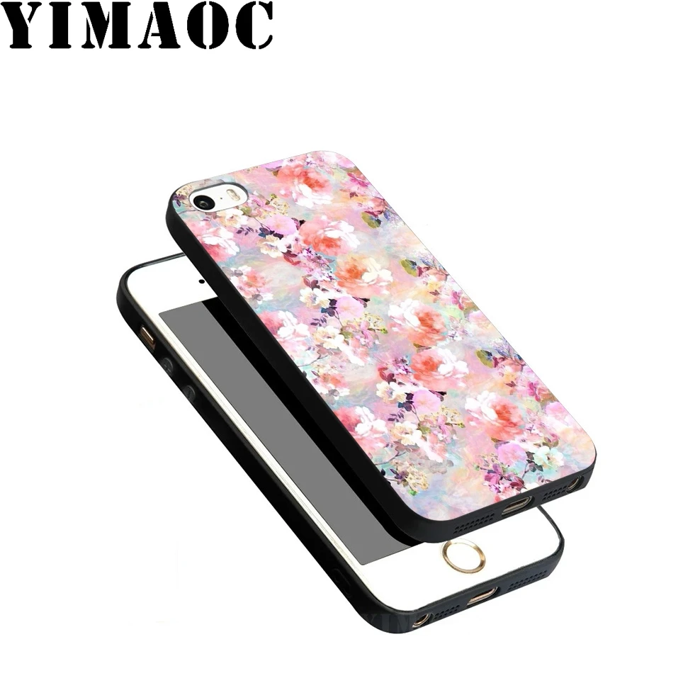 YIMAOC Вишневый Мягкий силиконовый чехол для iPhone 11 Pro Xr Xs Max X или 10 8 7 6 6S Plus 5 5S SE |